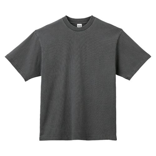 6.5オンスピグメントダイTシャツ ブラ