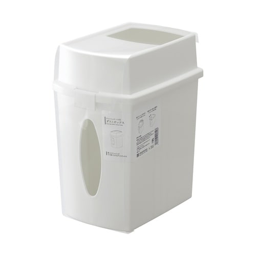 ティッシュケース付きダストボックス W