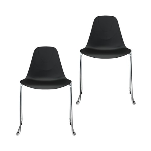 TC−100 テーブルチェア ブラック