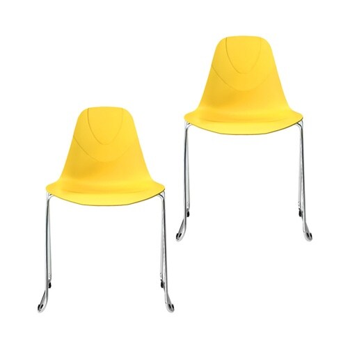 TC−100 テーブルチェア イエロー