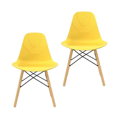 CC−100 カフェチェア イエロー 2