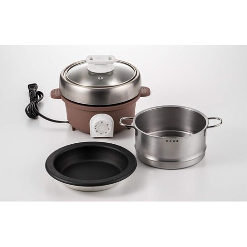 プチ・プレジール 電気ミニグリル鍋(スチ