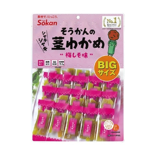 茎わかめ 梅しそ味 BIGサイズ 217