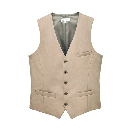男女兼用ベスト ベージュ S 15304