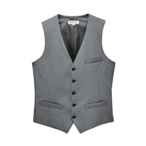 男女兼用ベスト グレー L 15304−