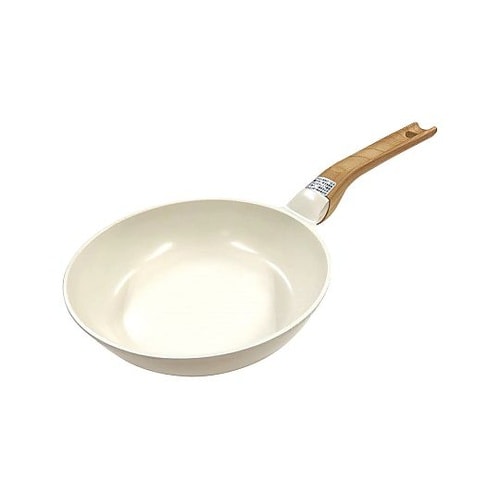 軽くて使いやすいホワイトセラミックパン