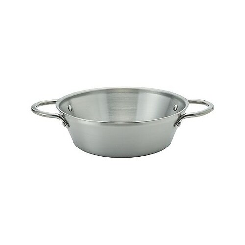TKG 銀の頂 三層鋼両手鍋 24cm