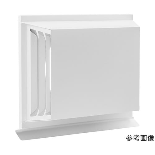 角型横吹出し換気口 ホワイト 5メッシュ