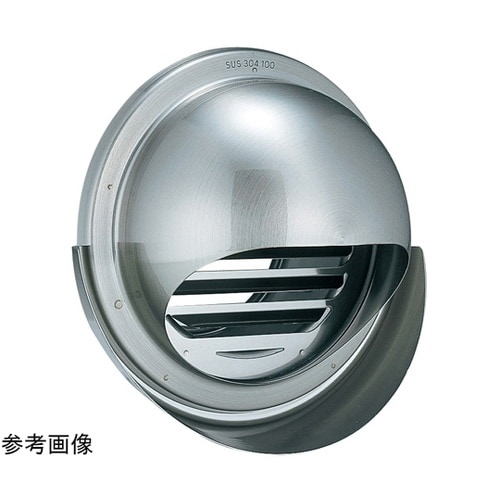 丸型フード水切り付換気口(開口部:大)