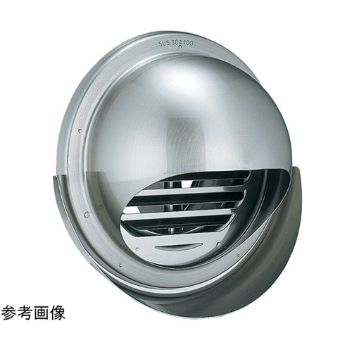 丸型フード水切り付換気口(開口部:大)