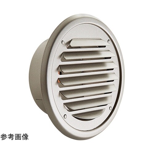 丸・平型換気口 シャンパンシルバー 20