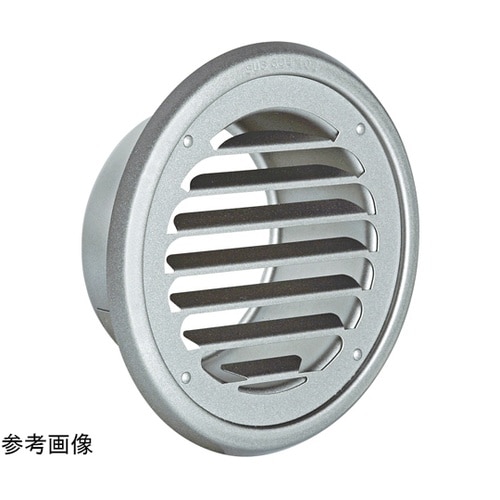 丸・平型換気口 シルバーメタリックライト