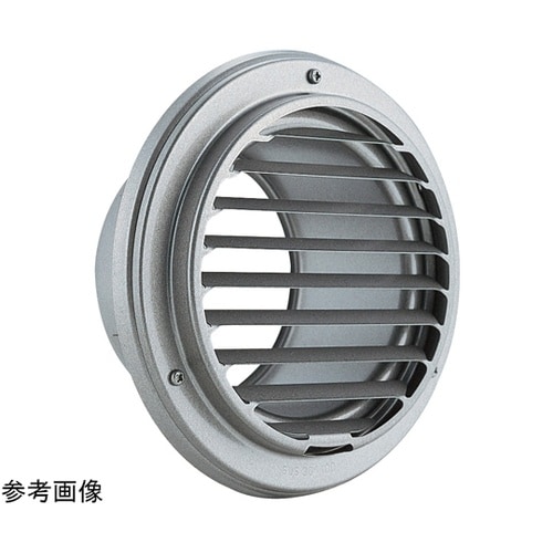 丸・平型換気口 シルバーメタリックライト