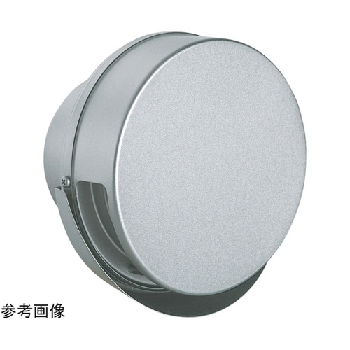 丸型フラットフード水切り付換気口 シルバ