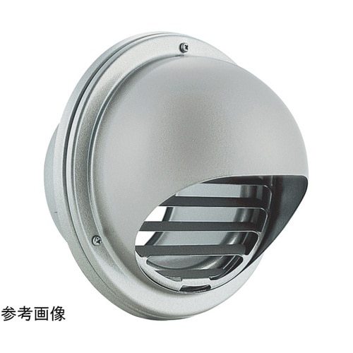 BL認定 丸型フード付換気口 シルバーメ
