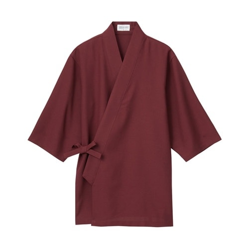 作務衣 エンジ SS SBLU−1702