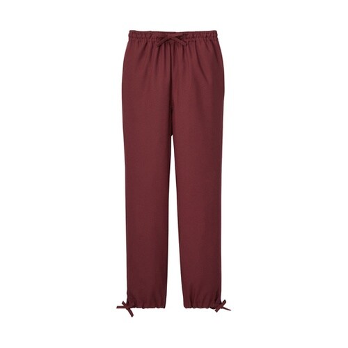 作務衣パンツ エンジ 3L SPAU−1