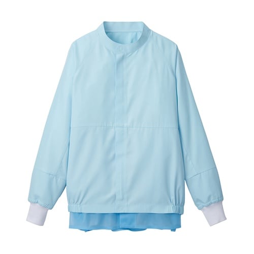 長袖ジャンパー アイスブルー 高温作業場