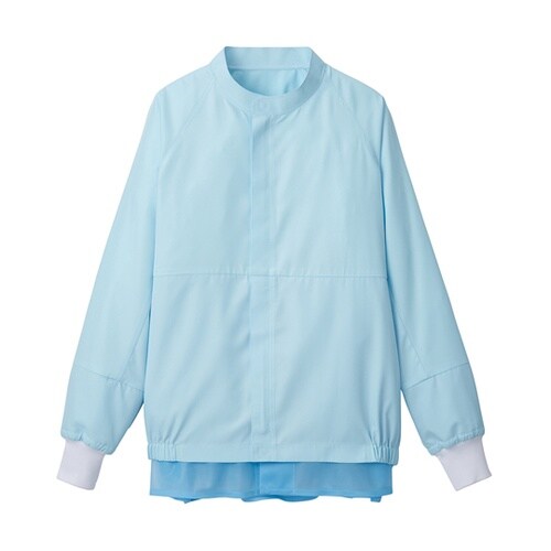 長袖ジャンパー アイスブルー 高温作業場