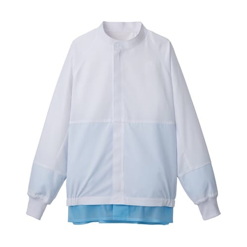 長袖ジャンパー ホワイト 高温作業場向け