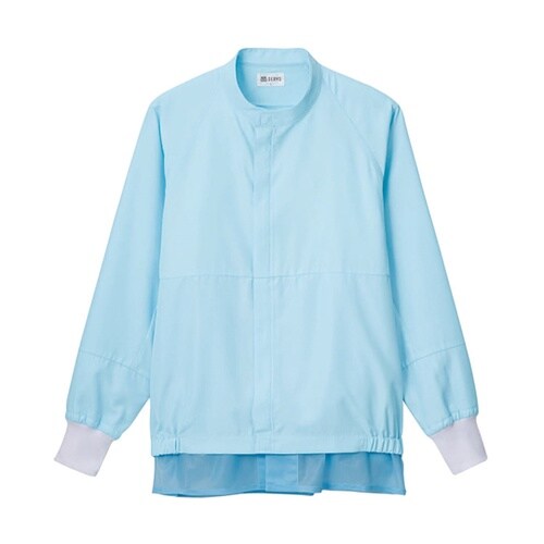 長袖ジャンパー アイスブルー 高温作業場