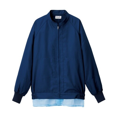 長袖ジャンパー ネイビー 高温作業場向け