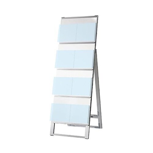 カタログスタンド看板 450幅4段片面