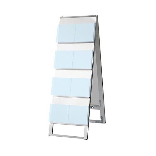 カタログスタンド看板 450幅4段両面