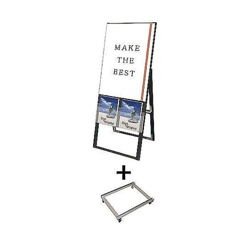 ブラックカタログケーススタンド看板 Uタ