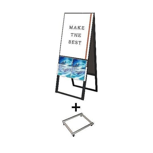 ブラックカタログケーススタンド看板 Uタ