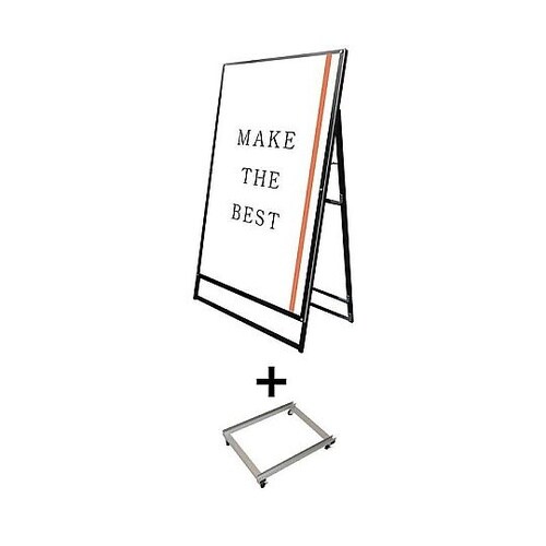 ブラックポスター用スタンド看板 A0片面