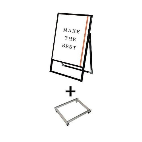 ブラックバリウススタンド看板 A0片面