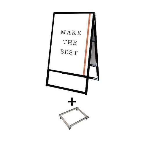 ブラックバリウススタンド看板 A0両面