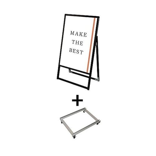 ブラックバリウススタンド看板 A2片面