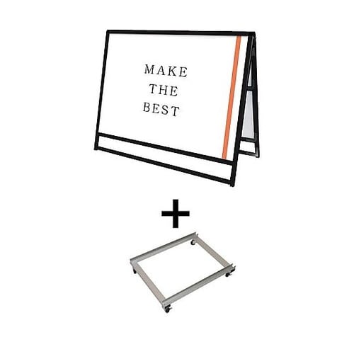 ブラックバリウススタンド看板 B1横ロウ