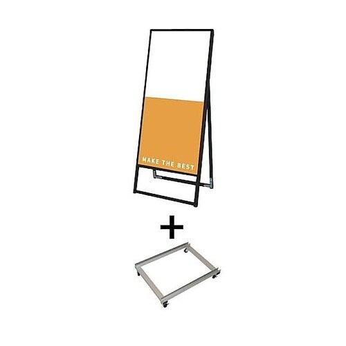 ブラックバリウススタンド看板 アルミ複合