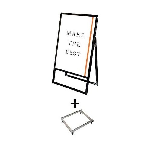 ブラックバリウススタンド看板LED A1