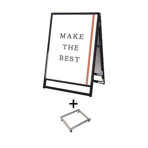 ブラックバリウススタンド看板LED A1