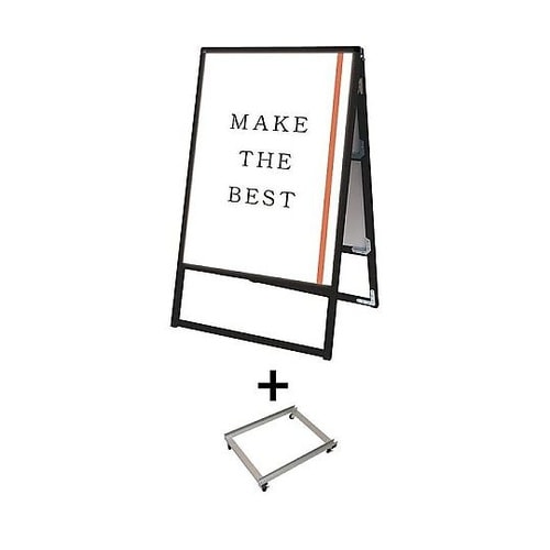 ブラックバリウススタンド看板LED A1