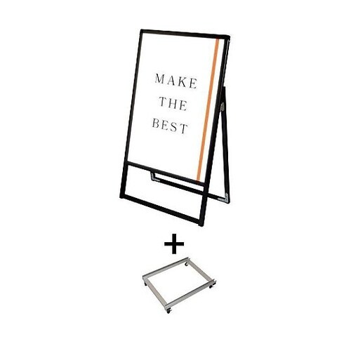 ブラックバリウススタンド看板LED A2