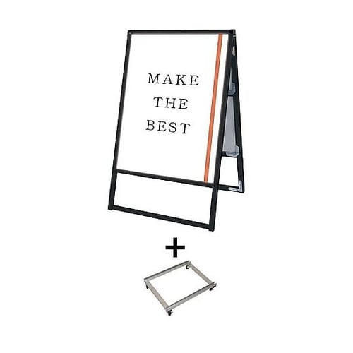 ブラックバリウススタンド看板LED A2