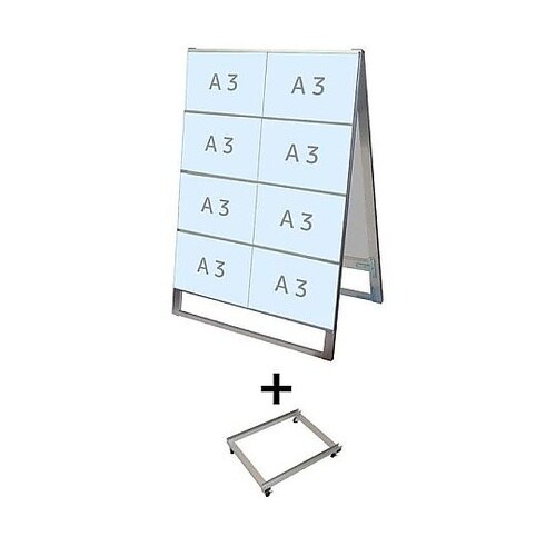 カードケーススタンド看板 A3横16両面