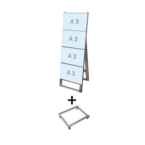 カードケーススタンド看板 A3横4片面