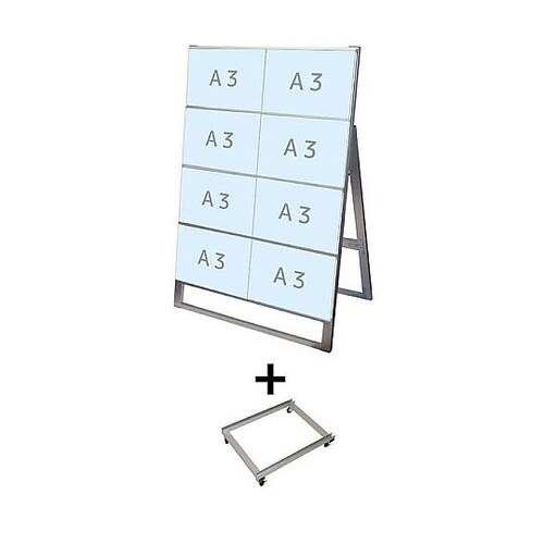 カードケーススタンド看板 A3横8片面
