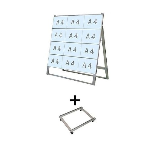 カードケーススタンド看板 A4横12片面