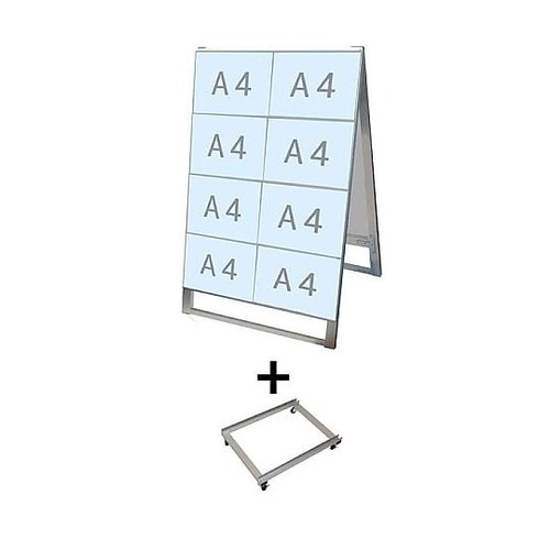 カードケーススタンド看板 A4横16両面