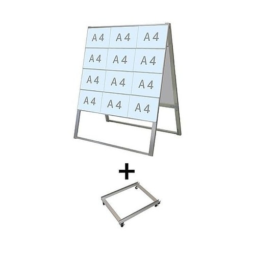 カードケーススタンド看板 A4横24両面