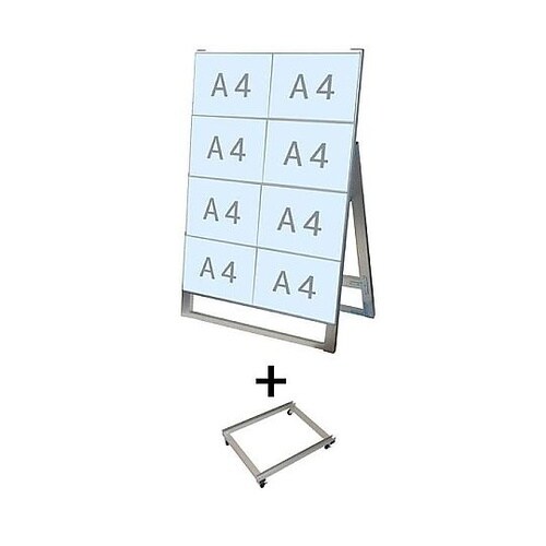 カードケーススタンド看板 A4横8片面