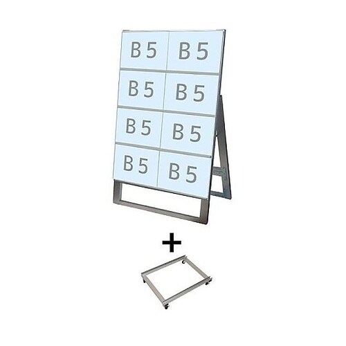 カードケーススタンド看板 B5横8片面