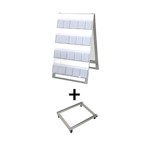 ケーススタンド看板 600幅4段両面 ア